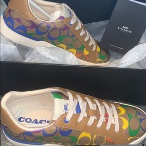 Rainbow coach shoes